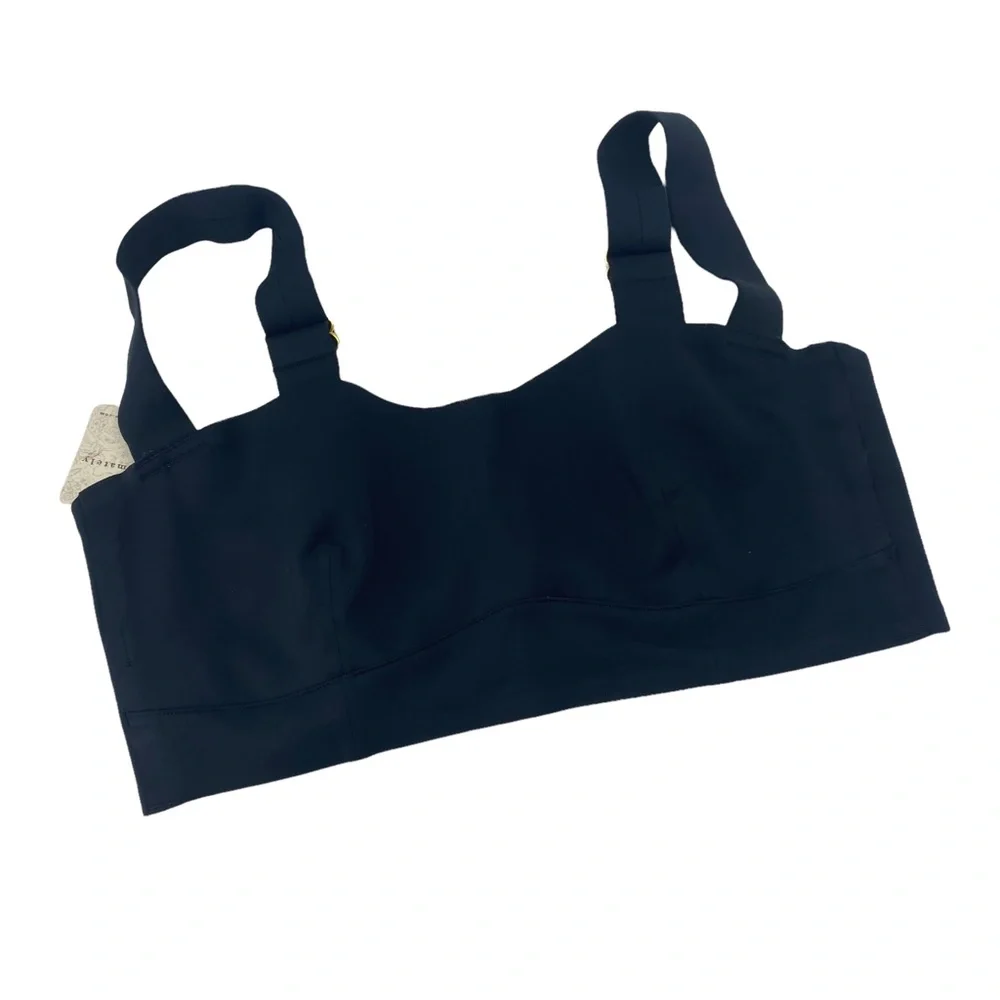 Free People | Black Naomi Longline Bra | Medium New with Tag - Picture 8 of 15